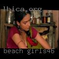 Beach, girls