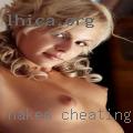 Naked cheating wives