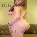 Actual naked woman